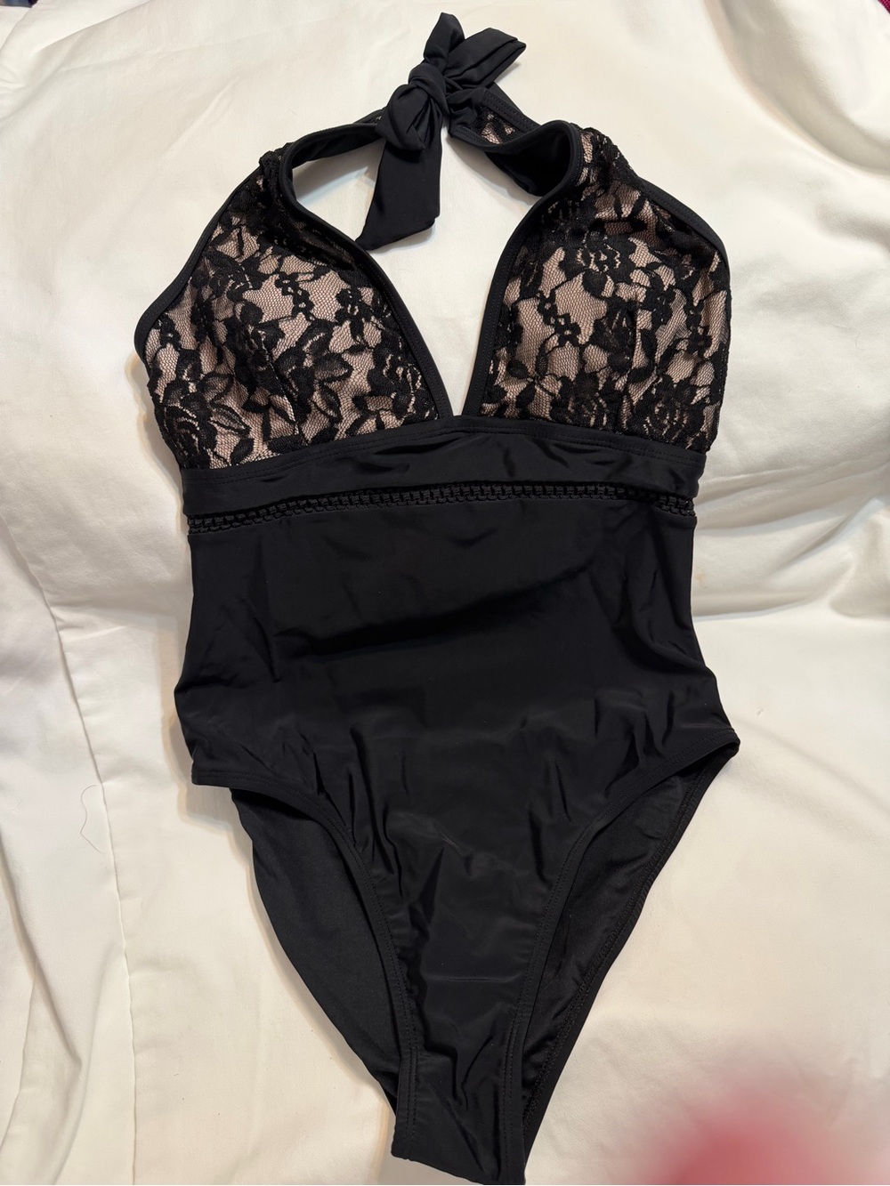 Cupshe Black Swimwear with Blue Hang Tag